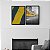 Kit Dois Quadros Decorativos Cidade Urbando Ruas Amarelo - Imagem 7