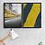Kit Dois Quadros Decorativos Cidade Urbando Ruas Amarelo - Imagem 9