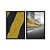 Kit Dois Quadros Decorativos Cidade Urbando Ruas Amarelo - Imagem 3