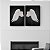 Kit Dois Quadros Decorativos Asas de Anjo Brancas Fundo PRETO - Imagem 7
