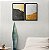 Kit Dois Quadros Decorativos Abstrato Textura Parede Dourado Branco E Preto - Imagem 9