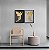 Kit Dois Quadros Decorativos Fada Dourada Preto E Branco - Imagem 8