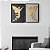 Kit Dois Quadros Decorativos Fada Dourada Preto E Branco - Imagem 9