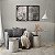 Kit Dois Quadros Decorativos Preto E Branco Fósseis Gravados Em Rochas - Imagem 8