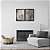 Kit Dois Quadros Decorativos Preto E Branco Fósseis Gravados Em Rochas - Imagem 10