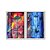 Kit Dois Quadros Decorativos Porstas Pintadas Contraste Entre Cores - Imagem 1