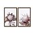 Kit Dois Quadros Decorativos Diferentes Ângulos De Uma Mesma Flor Branca - Imagem 5