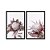 Kit Dois Quadros Decorativos Diferentes Ângulos De Uma Mesma Flor Branca - Imagem 3