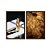 Kit Dois Quadros Decorativos Contraste Cristal Polido E Cristal Cru - Imagem 5