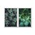 Kit Dois Quadros Decorativos Suculentas Verdes - Imagem 1