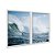 Kit Dois Quadros Decorativos Surf Em Ondas Gigantes - Imagem 2