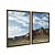 Kit Dois Quadros Decorativos Montanhas Cânion Céu Azul - Imagem 6