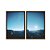 Kit Dois Quadros Decorativos Noite Estrelada Horizonte Céu Iluminado - Imagem 5