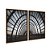 Kit Dois Quadros Decorativos Estrutura De Metal Céu Nublado - Imagem 6