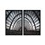 Kit Dois Quadros Decorativos Estrutura De Metal Céu Nublado - Imagem 3