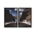 Kit Dois Quadros Decorativos Carro Estrada Entre Montanhas - Imagem 3