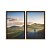 Kit Dois Quadros Decorativos Caminhante Observando O Horizonte - Imagem 5