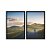 Kit Dois Quadros Decorativos Caminhante Observando O Horizonte - Imagem 3