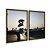 Kit Dois Quadros Decorativos Esqueitista Manobrando Contra O Sol - Imagem 6