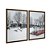 Kit Dois Quadros Decorativos Pista de Skate Neve Gelo - Imagem 6