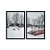 Kit Dois Quadros Decorativos Pista de Skate Neve Gelo - Imagem 3