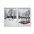 Kit Dois Quadros Decorativos Pista de Skate Neve Gelo - Imagem 1