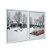 Kit Dois Quadros Decorativos Pista de Skate Neve Gelo - Imagem 2