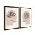 Kit Dois Quadros Decorativos Psicologia Resolução Conversa Bege Fundo Branco - Imagem 6