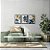 Kit 3 Quadros Decorativos Folhas Coloridas Moderno - Imagem 8