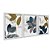 Kit 3 Quadros Decorativos Folhas Coloridas Moderno - Imagem 2
