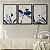 Kit 3 Quadros Decorativos Plantas Coloridas Skecth Moderno - Imagem 7