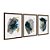 Kit 3 Quadros Decorativos Abstrato Pinceladas De Tint Tons De Cinza E Dourado - Imagem 6