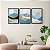 Kit 3 Quadros Decorativos Paisagem Montanhosa Efeito Pintura Moderno - Imagem 7