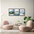 Kit 3 Quadros Decorativos Paisagem Montanhosa Efeito Pintura Moderno - Imagem 8