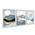 Kit 3 Quadros Decorativos Paisagem Montanhosa Efeito Pintura Moderno - Imagem 2
