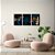 Kit 3 Quadros Decorativos Folhas Costelas De Adão Douradas Moderno - Imagem 8