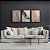 Kit 3 Quadros Decorativos Variedades De Mármore Detalhes Dourados - Imagem 8