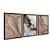 Kit 3 Quadros Decorativos Variedades De Mármore Detalhes Dourados - Imagem 6