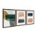 Kit 3 Quadros Decorativos Pinceladas Coloridas Abstrato Efeito Pintura - Imagem 6