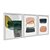 Kit 3 Quadros Decorativos Pinceladas Coloridas Abstrato Efeito Pintura - Imagem 2