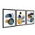 Kit 3 Quadros Decorativos Abstrato Pinceladas Coloridas Moderno Efeito Pintura - Imagem 4