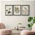 Kit 3 Quadros Decorativos Folhas E Frutas Minimalista Moderno - Imagem 9