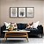 Kit 3 Quadros Decorativos Abstrato Lua Linhas Moderno Tons De Bege - Imagem 8