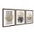 Kit 3 Quadros Decorativos Abstrato Lua Linhas Moderno Tons De Bege - Imagem 6