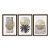 Kit 3 Quadros Decorativos Abstrato Lua Linhas Moderno Tons De Bege - Imagem 5