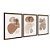 Kit 3 Quadros Decorativos Plantas Boho Moderno Tons De Marrom - Imagem 6