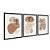 Kit 3 Quadros Decorativos Plantas Boho Moderno Tons De Marrom - Imagem 4