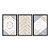Kit 3 Quadros Decorativos Variedades De Mármore Detalhes Cobre - Imagem 3