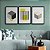 Kit 3 Quadros Decorativos Abstrato Figuras Geométricas Detalhes Amarelos - Imagem 9
