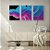 Kit 3 Quadros Decorativos Abstrato Efeito 3D Listras 3D Coloridos - Imagem 8